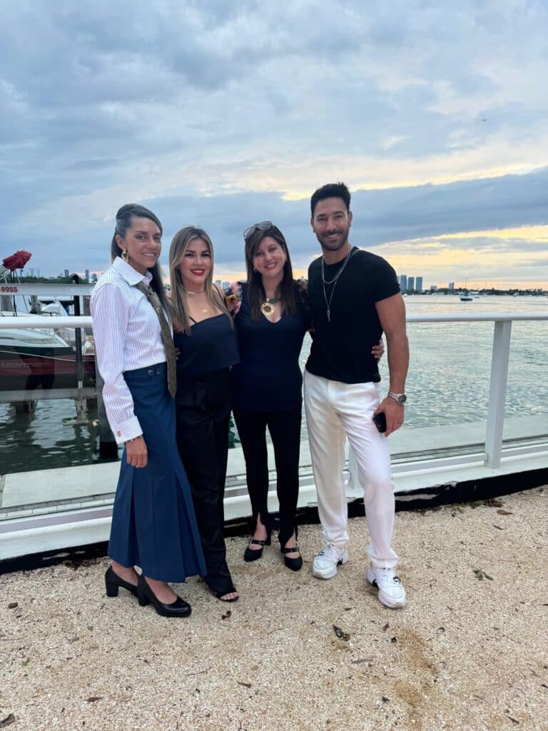Nena Cavalieri team at Miami fashion event